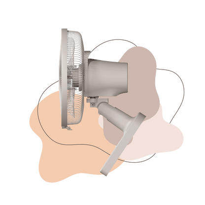 MISTRAL MWF1257DR Wall Fan With Remote 12”