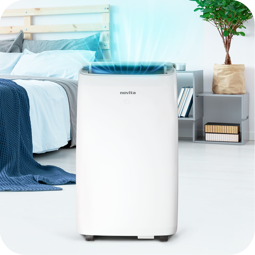 NOVITA NAC12000UV-i Coolplus™ 3-In-1 Portable Air Conditioner
