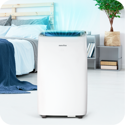 NOVITA NAC12000UV-i Coolplus™ 3-In-1 Portable Air Conditioner