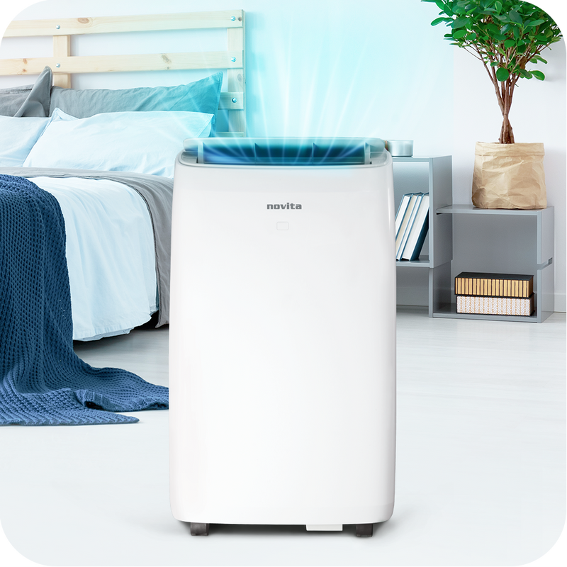 NOVITA NAC12000UV-i Coolplus™ 3-In-1 Portable Air Conditioner