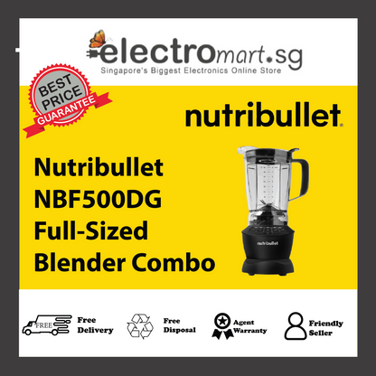 Nutribullet NBF500DG Full-Sized Blender Combo