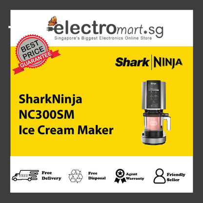SharkNinja NC300SM Ice Cream Maker