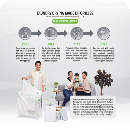 NOVITA ND 12.8 Dehumidifier