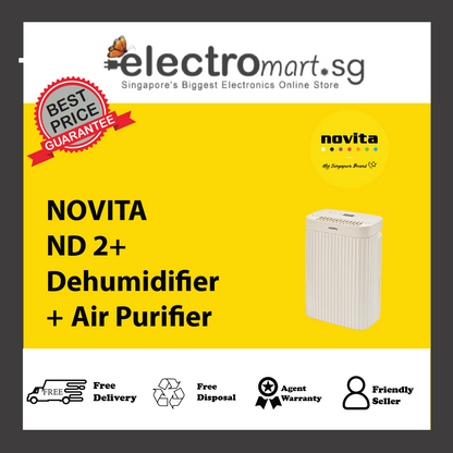 NOVITA ND 2+ Dehumidifier + Air Purifier