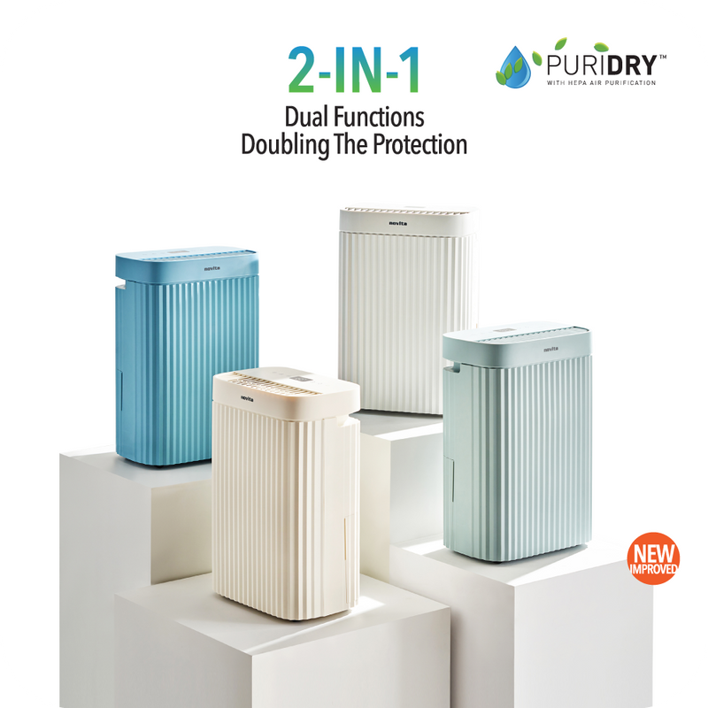 NOVITA ND 2+ Dehumidifier + Air Purifier