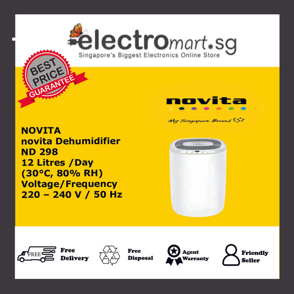 NOVITA Dehumidifier ND298