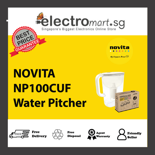Novita NP100CUF HydroPlus® UF Water Pitcher