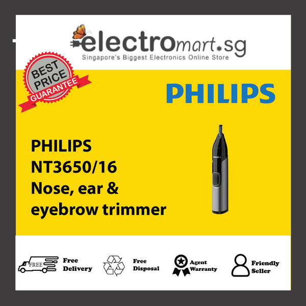 PHILIPS NT3650/16 Nose, ear &  eyebrow trimmer