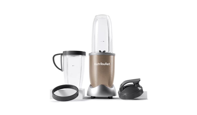 Nutribullet NB907CP Pro Hi-Speed Blender/Mixer Twist 7 Pcs Set - Champagne