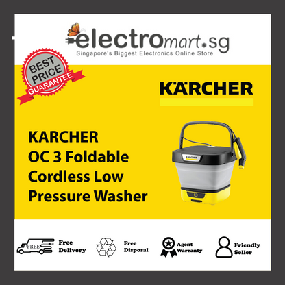 KARCHER OC 3 Foldable Cordless Low Pressure Washer