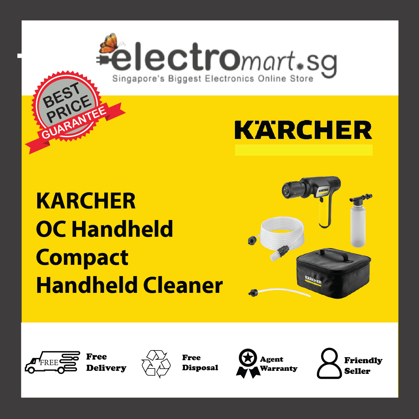 KARCHER OC Handheld Compact Handheld Cleaner