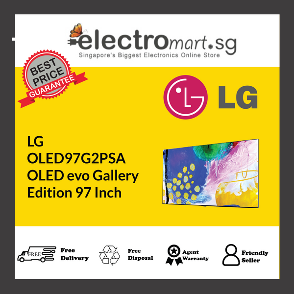 LG  OLED97G2PSA OLED evo Gallery  Edition 97 Inch
