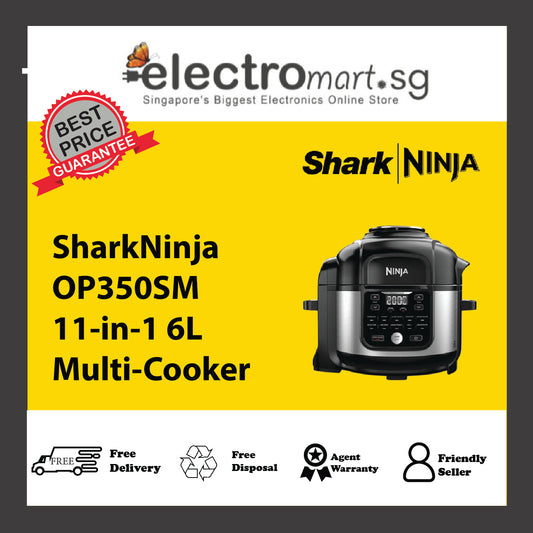 SharkNinja OP350SM 11-in-1 6L Multi-Cooker