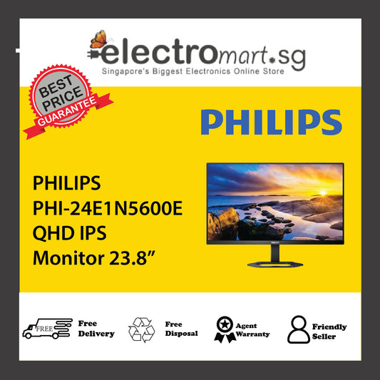 PHILIPS PHI-24E1N5600E QHD IPS Monitor 23.8”