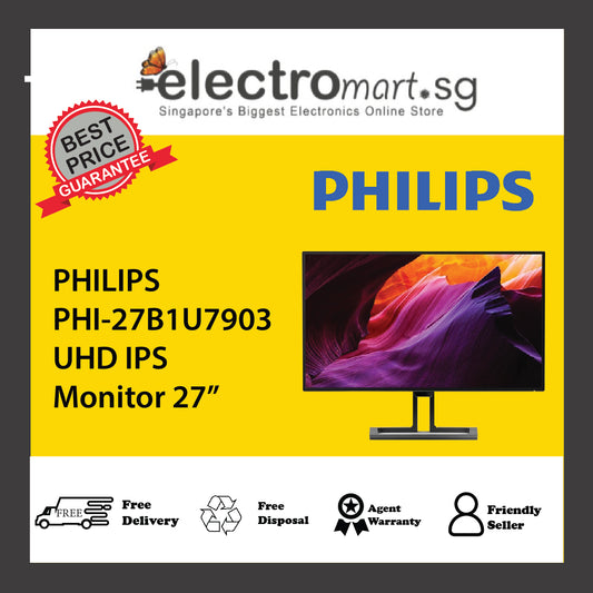 PHILIPS PHI-27B1U7903 UHD IPS Monitor 27”