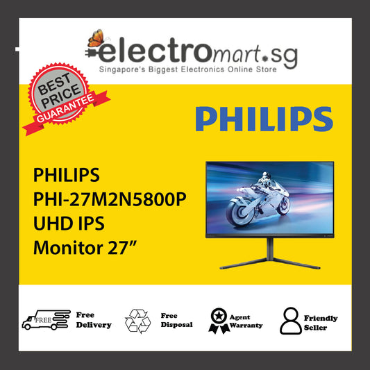 PHILIPS PHI-27M2N5800P UHD IPS Monitor 27”