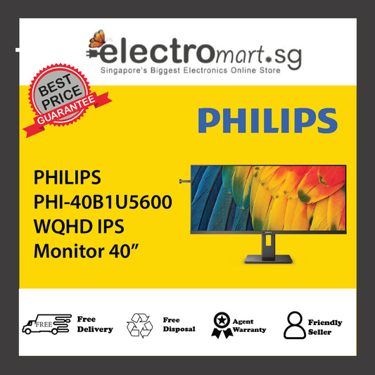 PHILIPS PHI-40B1U5600 WQHD IPS Monitor 40”