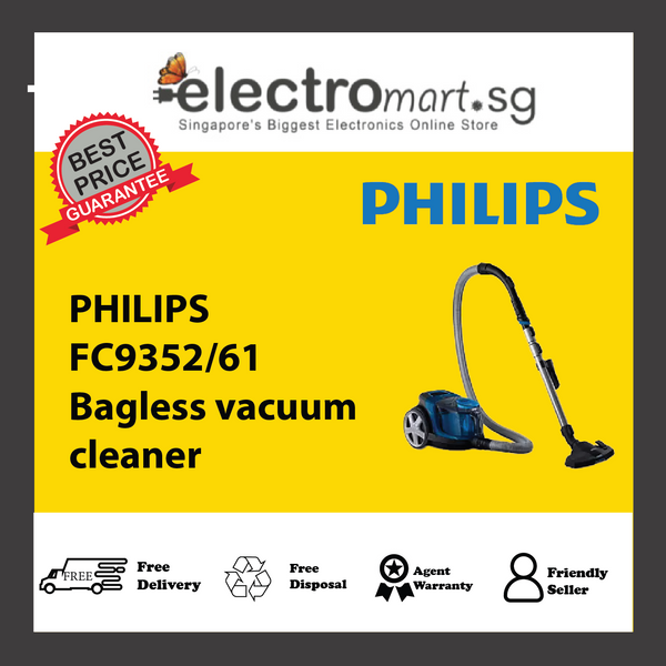 PHILIPS FC9352/61 Bagless vacuum  cleaner