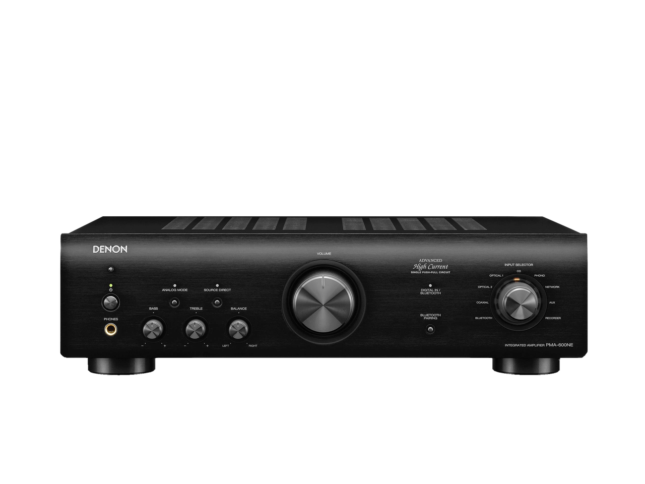 DENON PMA-600NEBKE2 2 Ch. 45W Integrated Amplifier