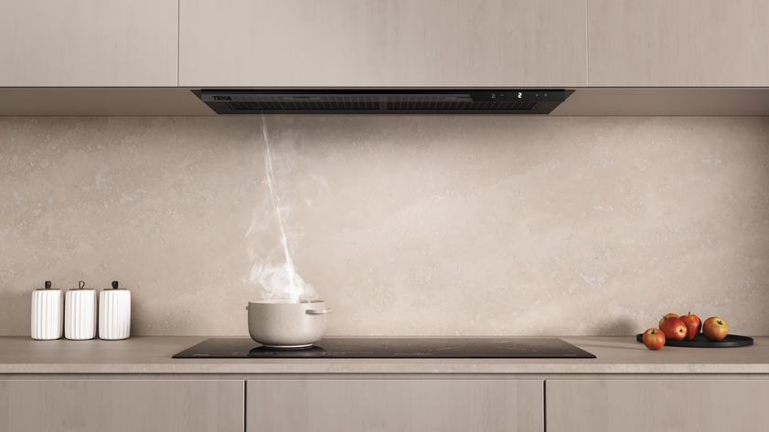 TEKA GFI 97350 EOS BK Fully Integrated Invisible Hood
