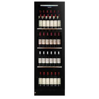 Vintec V190SG2EBK 198 Bottle Single/Multi-Temp Wine Cabinet
