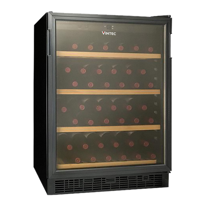 Vintec VWS048SCA-X 48 bottle single zone cellaring OR serving wine cabinet for red and white wines