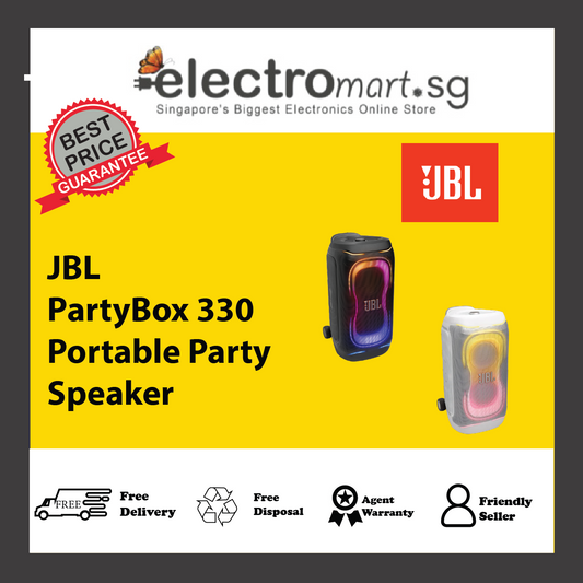 JBL PartyBox 330 Portable Party Speaker