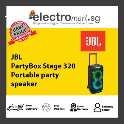 JBL PartyBox Stage 320 Portable party speaker