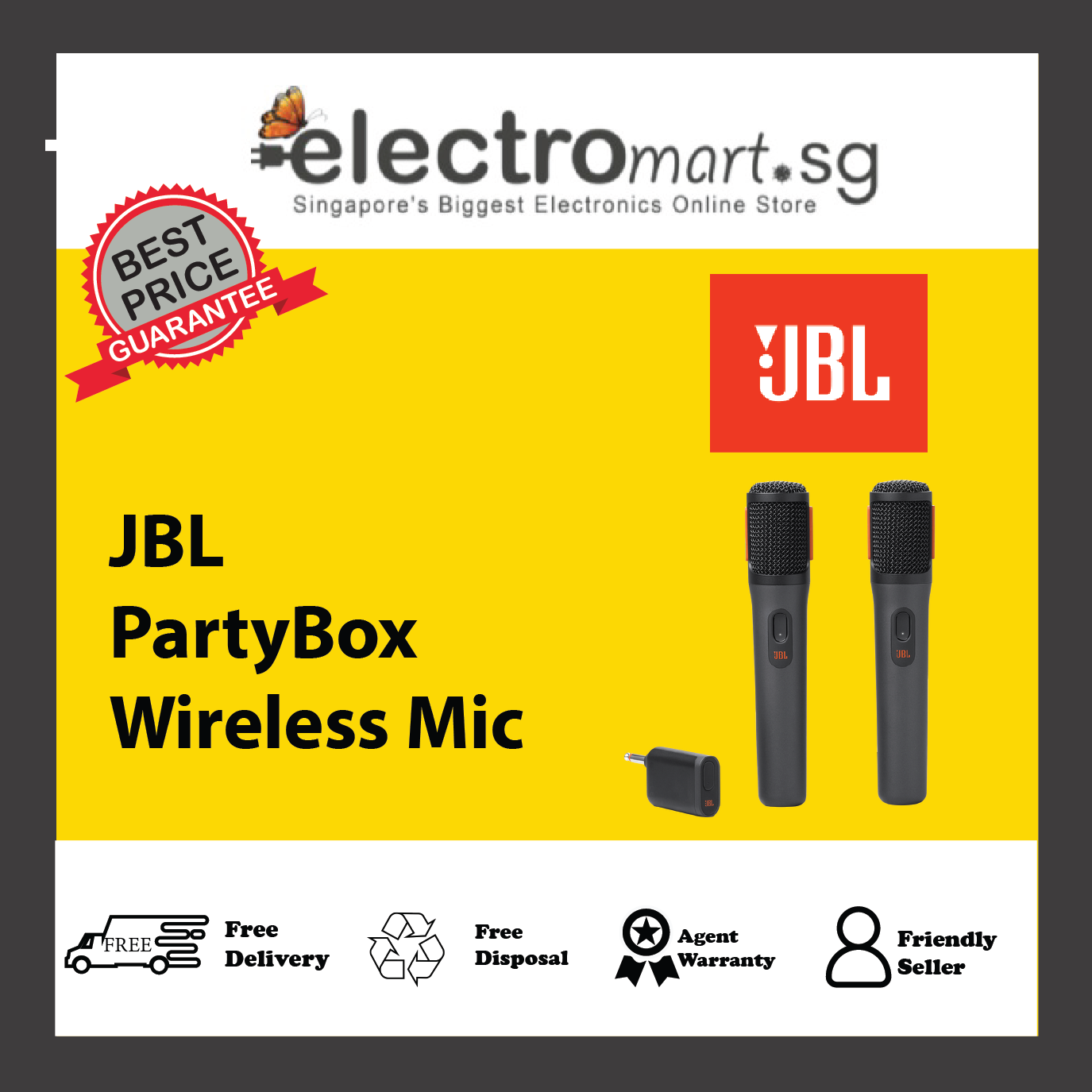 JBL PartyBox Wireless Mic