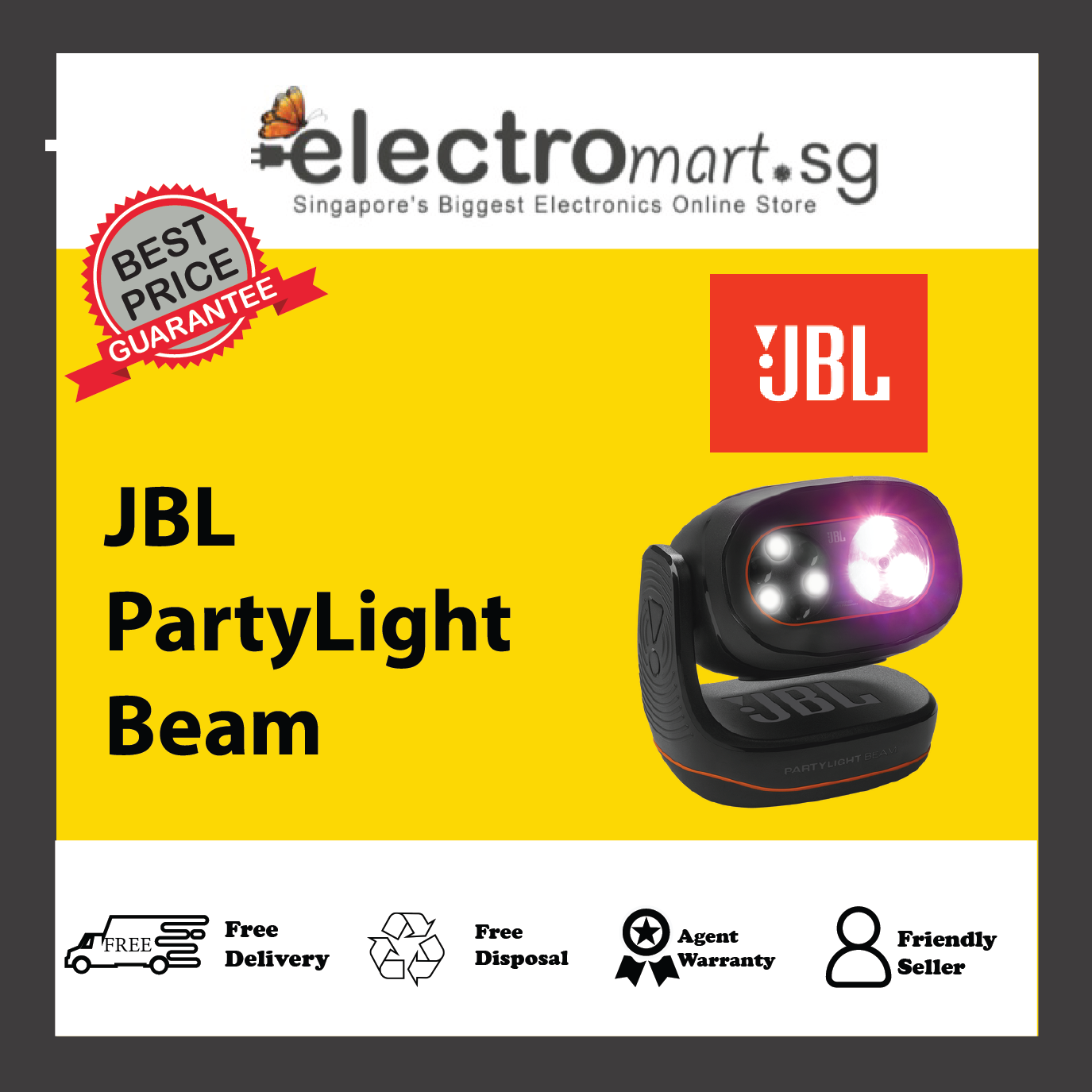 JBL PartyLight Beam