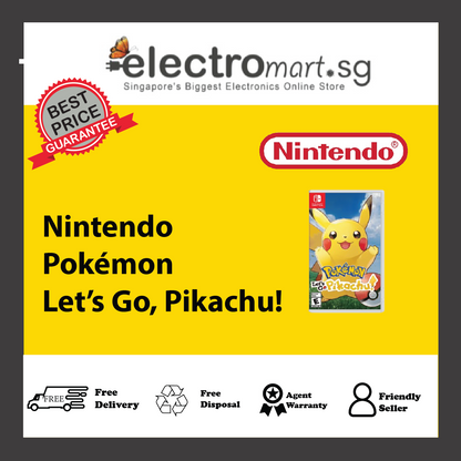 Nintendo Pokémon Let’s Go, Pikachu!