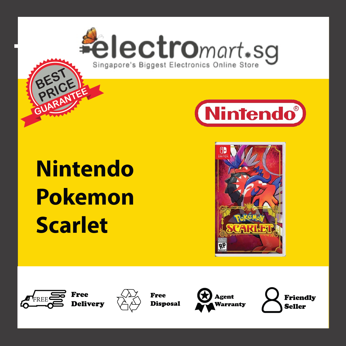 Nintendo Pokemon Scarlet