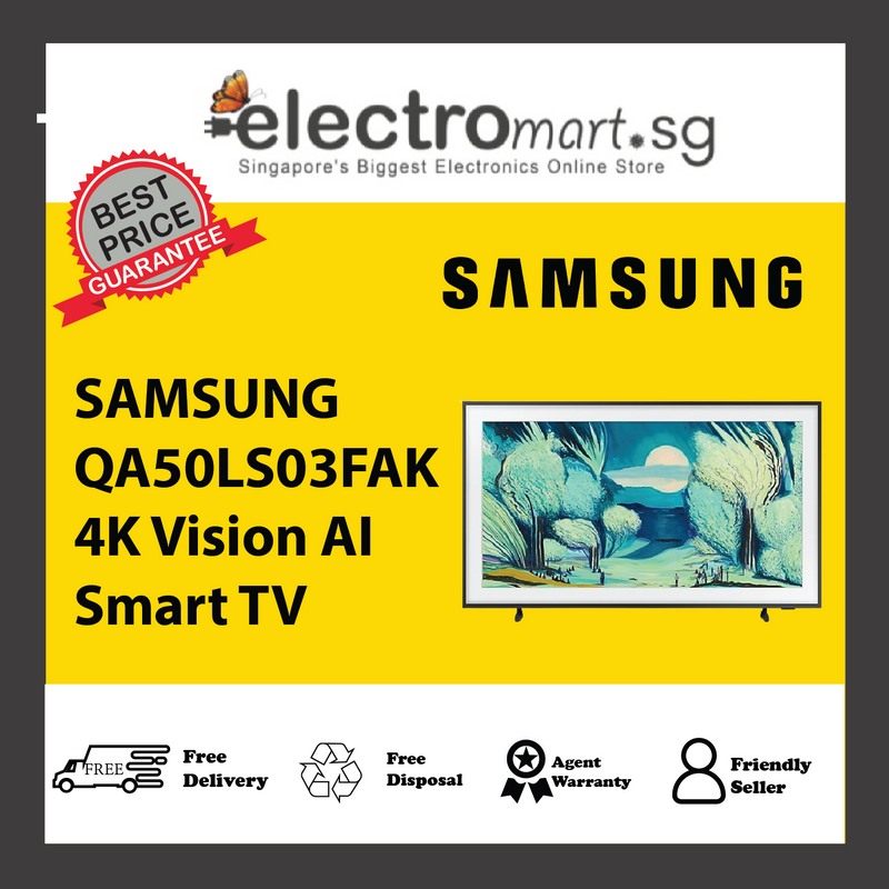 SAMSUNG QA50LS03FAK The Frame 4K Vision AI Smart TV 50inch