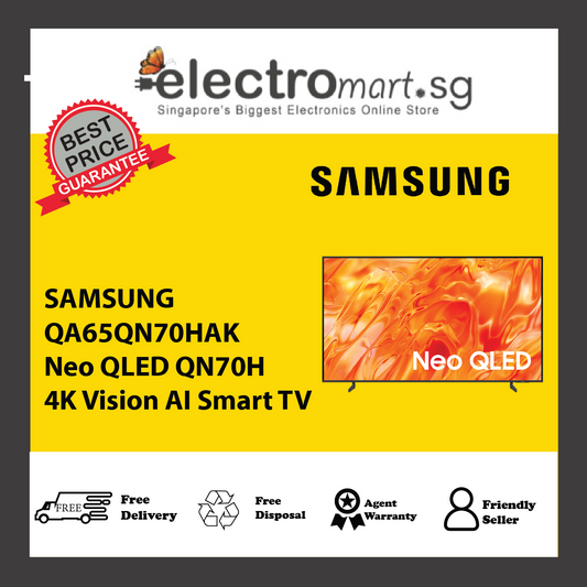 SAMSUNG QA65QN70HAK Neo QLED QN70H 4K Vision AI Smart TV 65inch