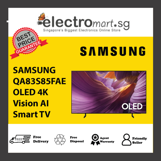 SAMSUNG QA83S85FAE OLED S85F 4K Samsung Vision AI Smart TV 83inch
