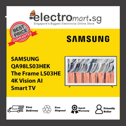 SAMSUNG QA98LS03HEK The Frame LS03HE 4K Vision AI Smart TV 98inch