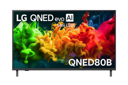 LG 43QNED80BSA QNED evo AI QNED80 Mini LED 4K Smart TV 43inch