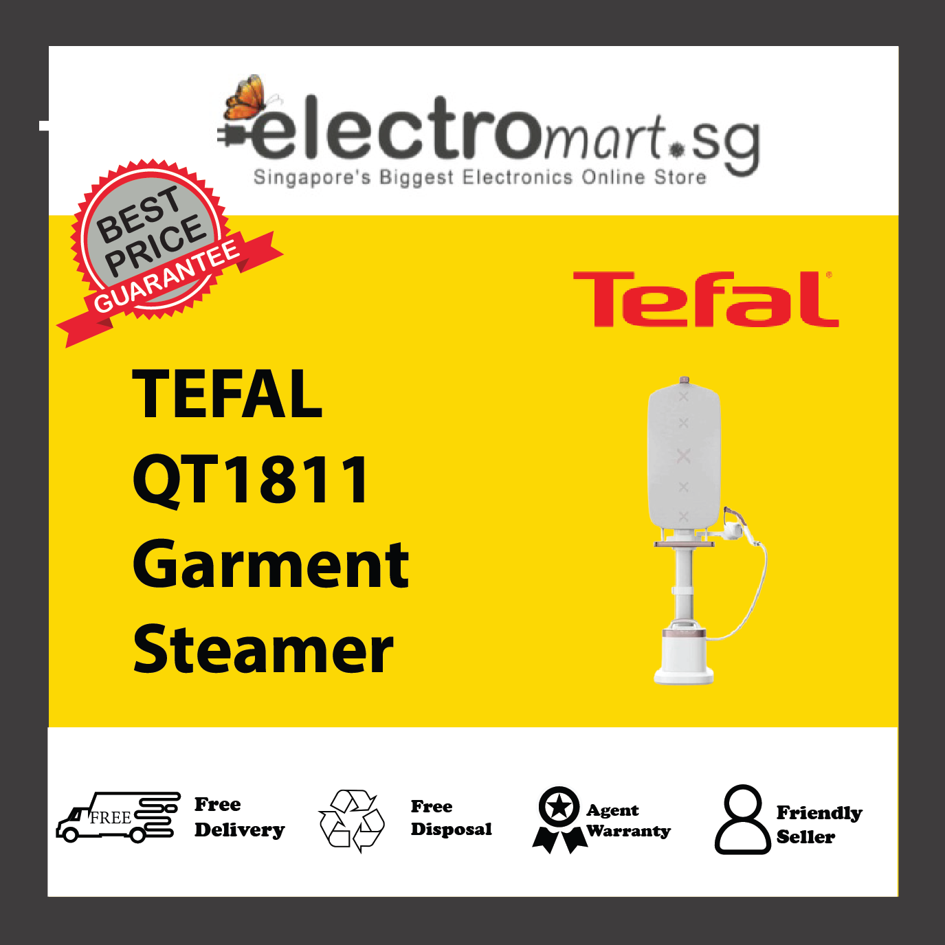 TEFAL QT1811 Garment Steamer