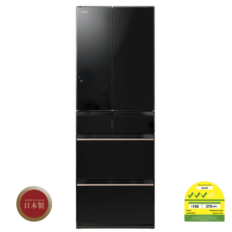 HITACHI R-HW540WS Multi Door Refrigerator 540L