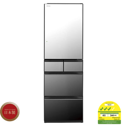 HITACHI R-HWS480KS Multi Door Refrigerator 470L