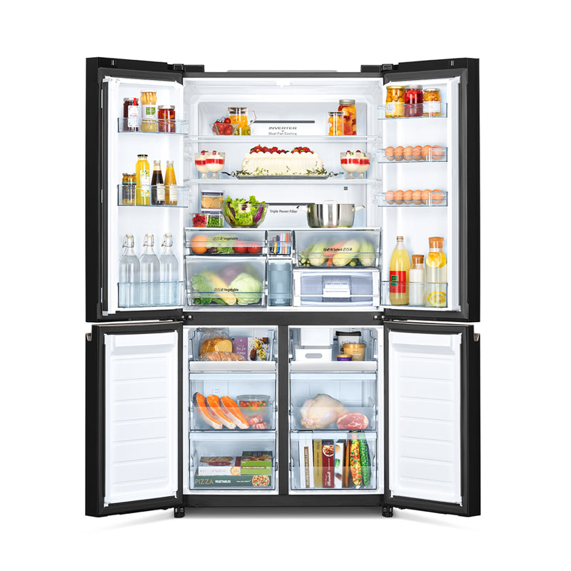 HITACHI R-WB780VMS3X French Door Refrigerator 645L – Electromart