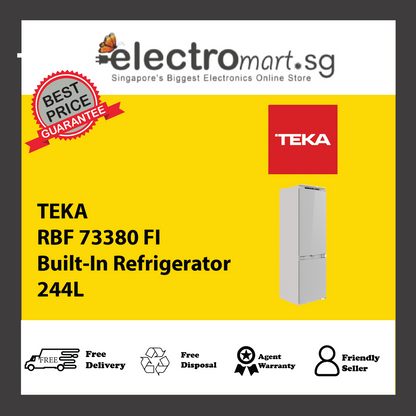 TEKA RBF 73380 FI Built-In Refrigerator 244L