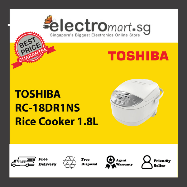 TOSHIBA RC-18DR1NS Digital Rice Cooker 1.8L