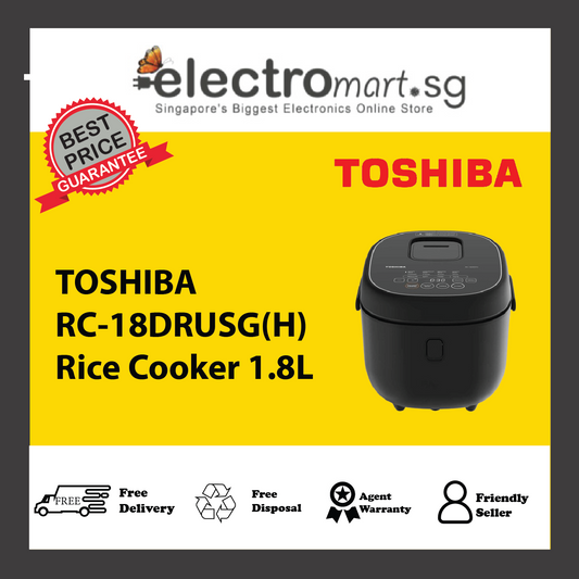 TOSHIBA RC-18DRUSG(H) Rice Cooker 1.8L