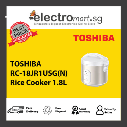 TOSHIBA RC-18JR1USG(N) Rice Cooker 1.8L
