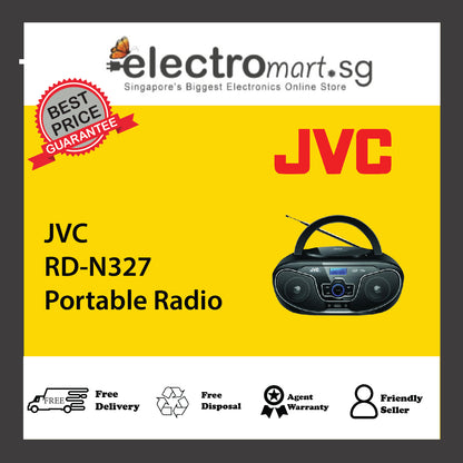 JVC RD-N327 Portable Radio