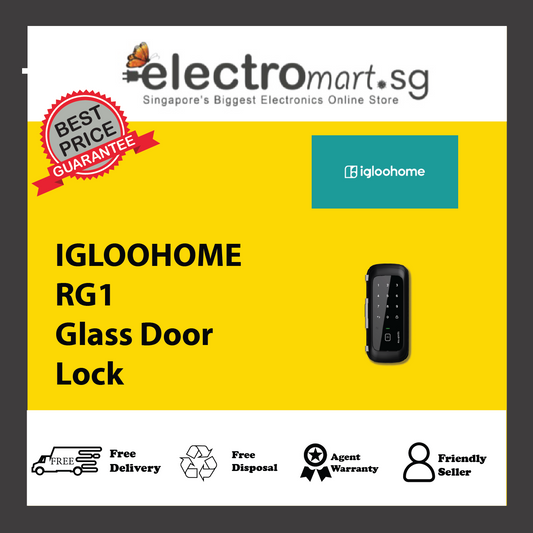 IGLOOHOME RG1 Glass Door Lock