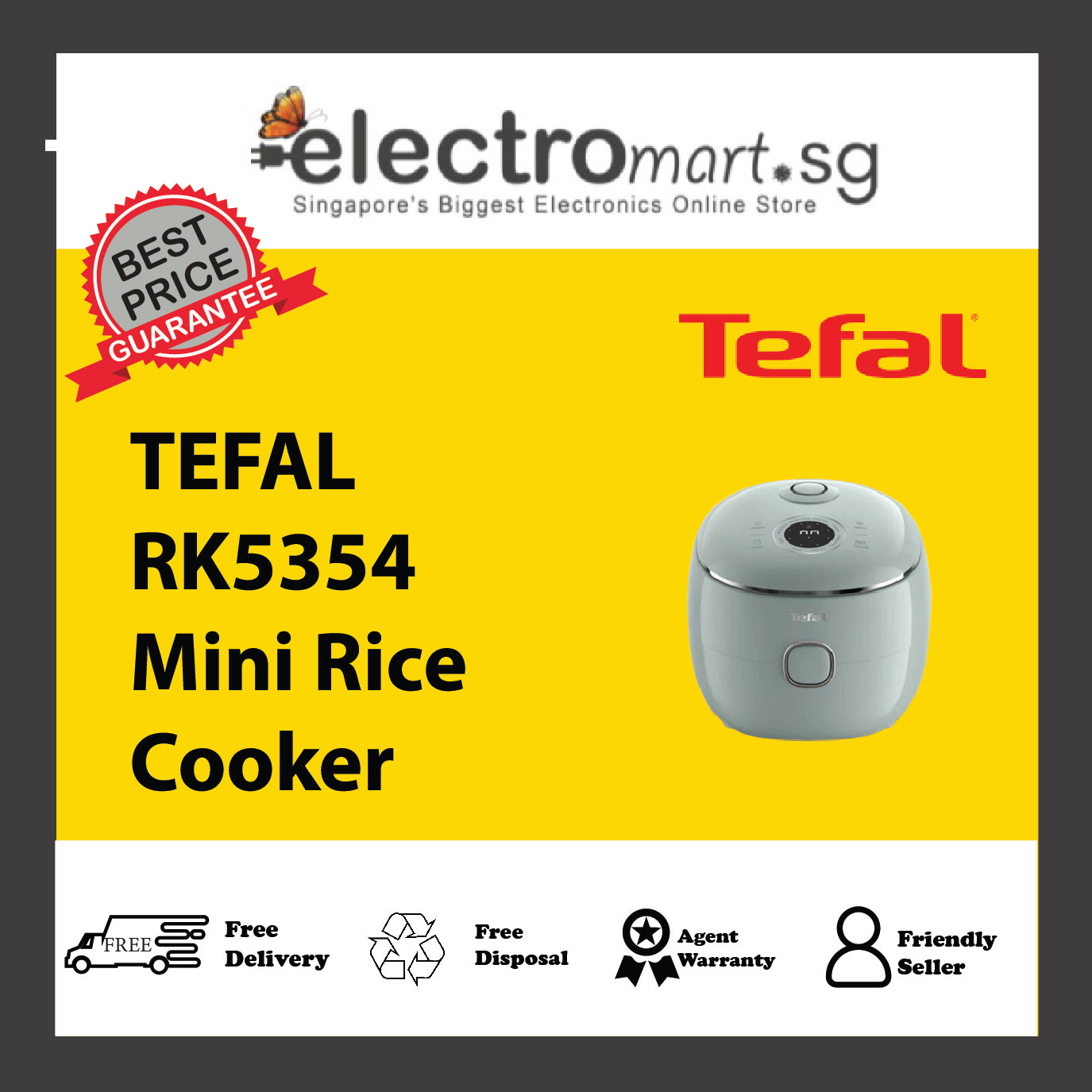 TEFAL RK5354 Mini Rice Cooker