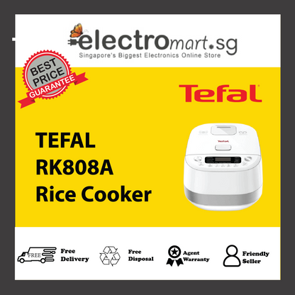 TEFAL RK808A Delirice Pro Fuzzy Logic Rice Cooker (1.5L)