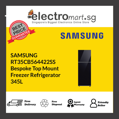 SAMSUNG RT35CB564422SS Top Mount  Freezer Refrigerator 345L